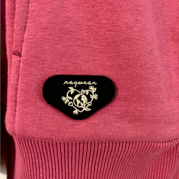 RAGWEAR LIBRIA REMAKE Women's Sweatshirt NWT in Raspberry Size US 4 (XS) - Picture 5 of 9